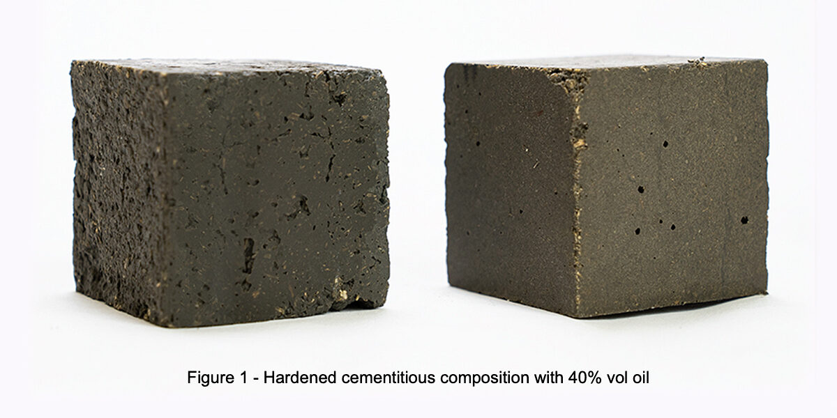 INKAS® develops oil-containing concrete for environmental remediation